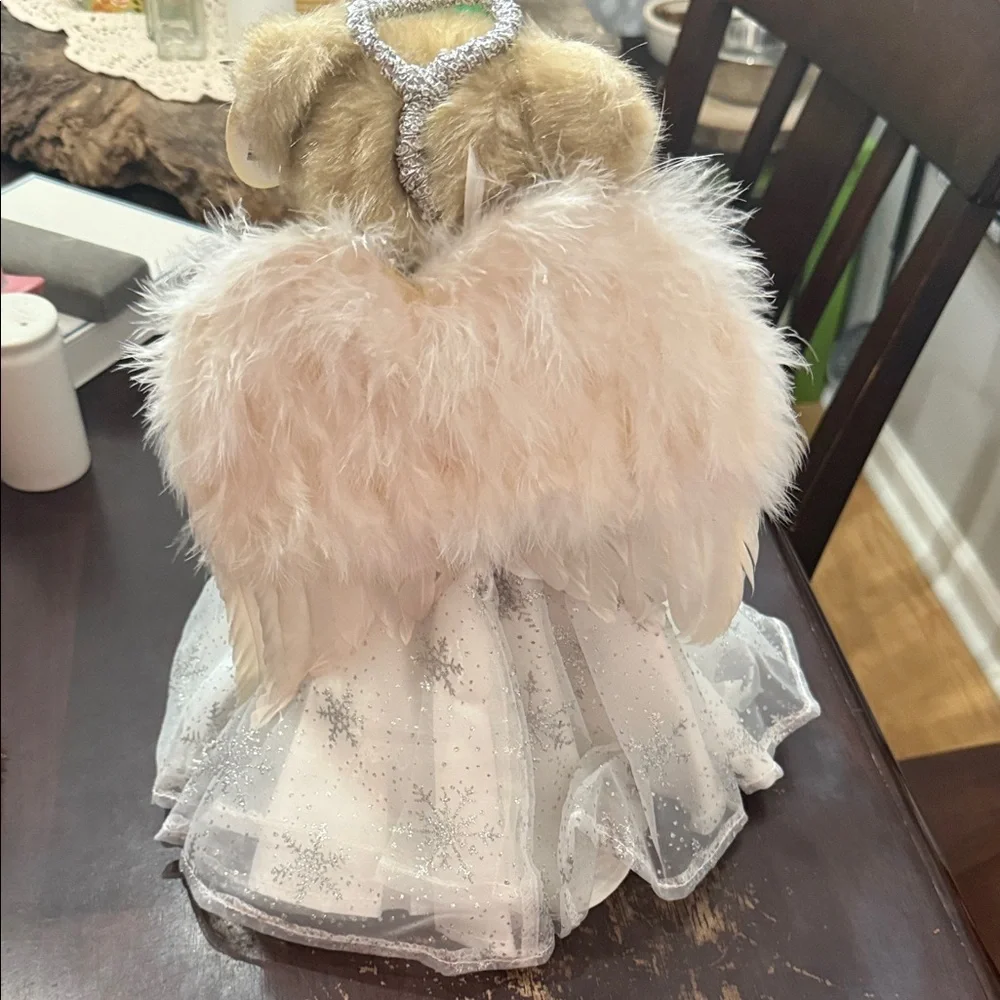 Bearington Bear Collection NWT “Serafina” Angel Tree Topper -Unique Holiday Bear - Picture 3 of 4